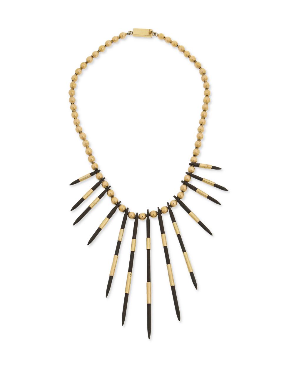 A WILLIAM SPRATLING 18K GOLD AND