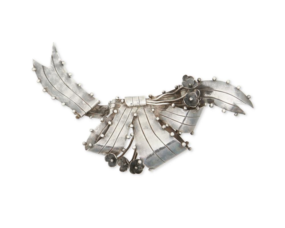 A WILLIAM SPRATLING SILVER BOW