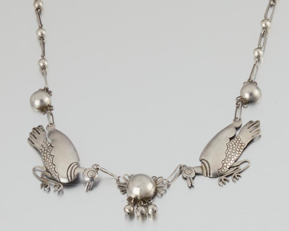 A WILLIAM SPRATLING SILVER TURKEY