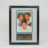 A WILLIE MAYS, MICKEY MANTLE A