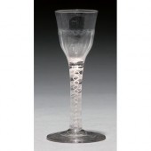 A wine glass, c1770, the flute