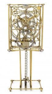 A Wirework Skeleton Clock Gord