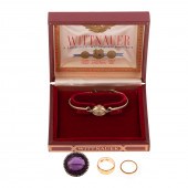 A WITTNAUER GOLD WATCH & MORE