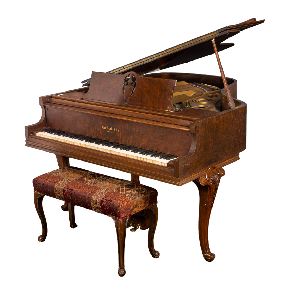 A WM. KNABE CO. BABY GRAND PIANO