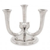 A WMF Silver-Plate Three-Light