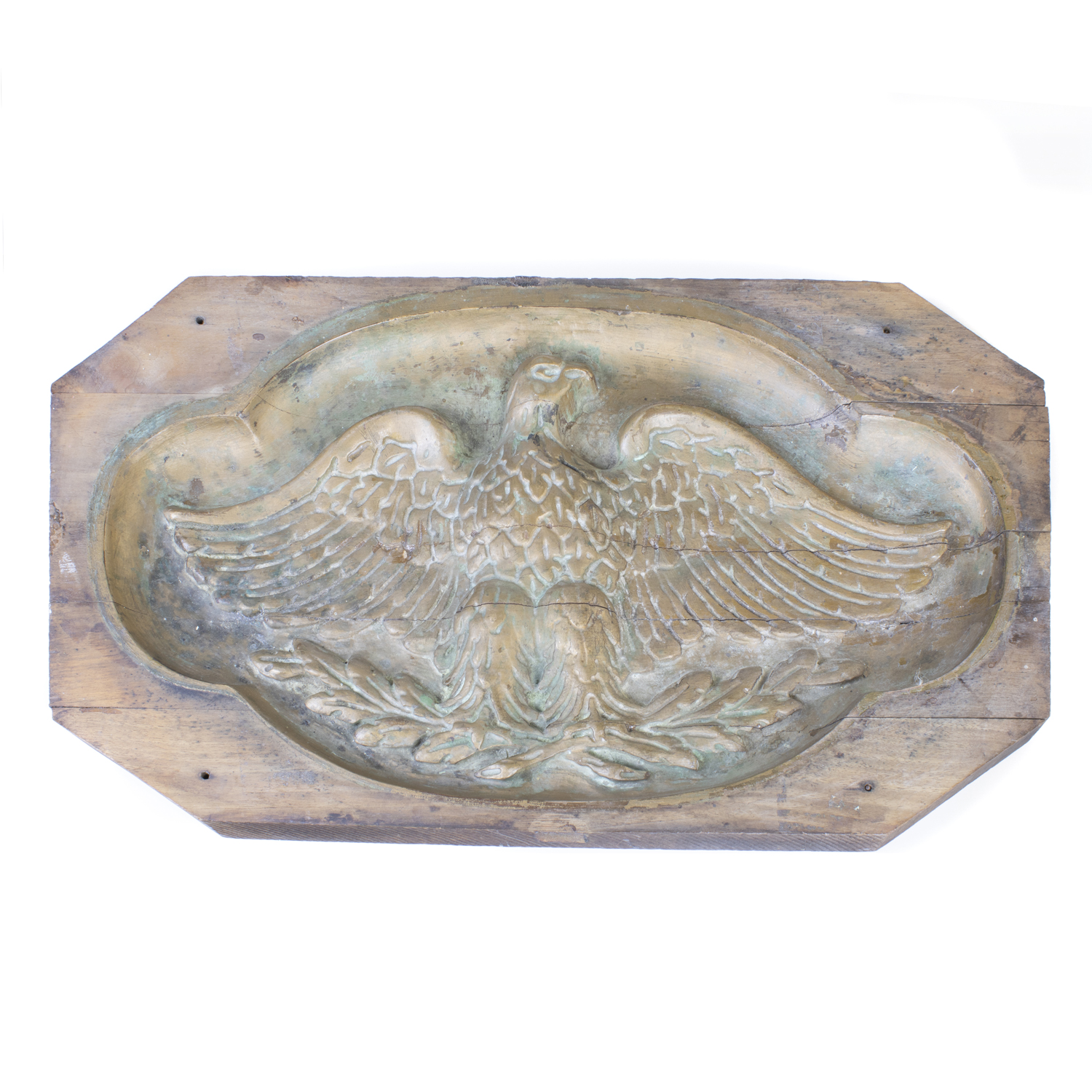 A WOOD CARVED FOLK ART SIGN