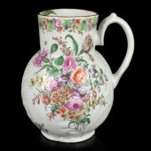 A Worcester Dutch jug, circa 1