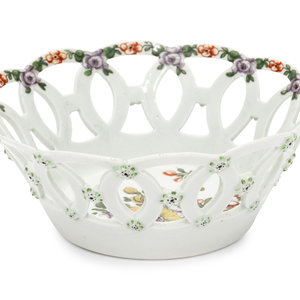 A Worcester Porcelain Reticulated