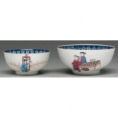 A Worcester sugar bowl and slo