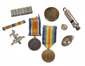 A WORLD WAR I MEDAL GROUP TO P
