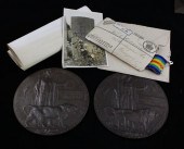 A WWI BWM and Victory group to