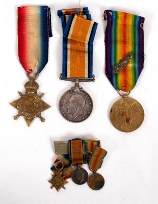 A WWI group to Lieutenant-Colonel