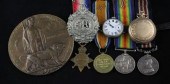 A WWI military medal group to