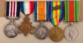 A WWI M.M. group to Sergeant T