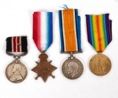 A WWI M.M. group to Private T.