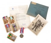 A WWII WAR GROUP OF FIVE MEDAL
