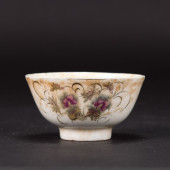 A YANGCAI 'FLORAL' BOWL, REPUB