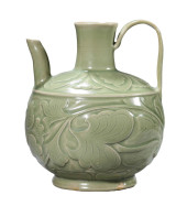 A YAOZHOU-TYPE INCISED PEONY T