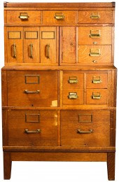 A YAWMAN AND ERBE QUARTERSAWN