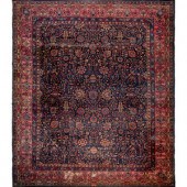 A Yazd Kirman Wool Rug
Circa 1