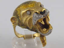 A yellow and white metal (tests