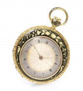 A Yellow Gold and Polychrome O