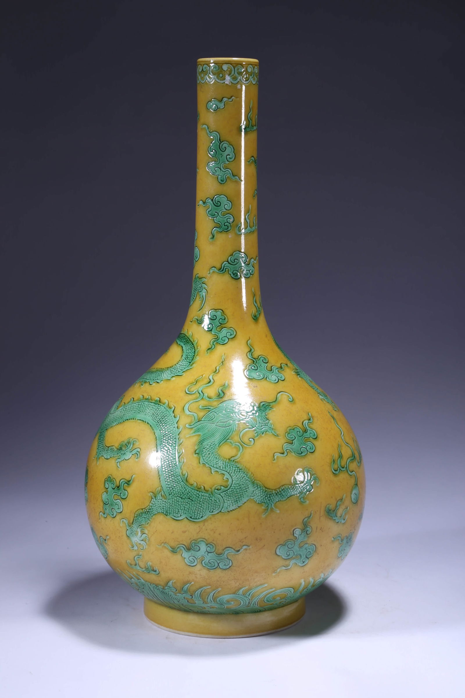 A YELLOW GROUND 'DOUBLE DRAGON