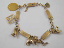 A yellow metal (marked 9 ct gold)