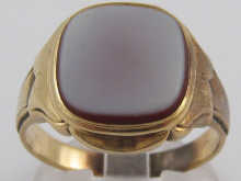 A yellow metal (tests 15 carat