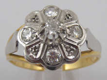 A yellow metal (tests 18 ct.