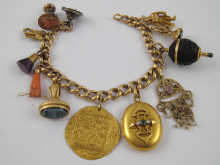 A yellow metal (tests 18 ct.