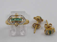 A yellow metal (tests 18 ct gold)