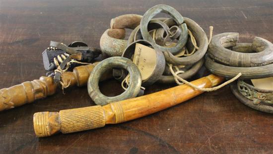 A Yoruba carved ivory Ifa