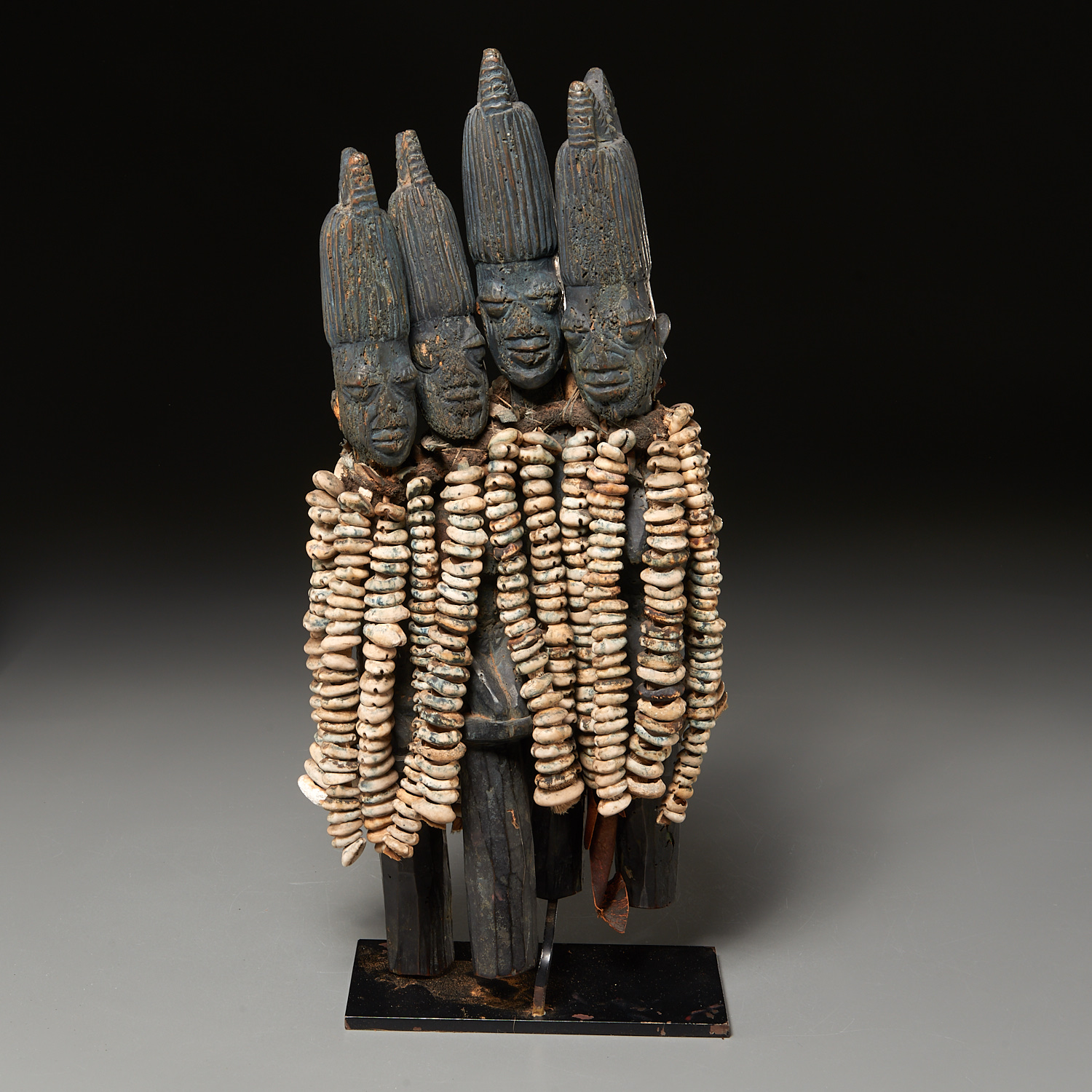 A YORUBA ESHU MULTI-FIGURE RITUAL