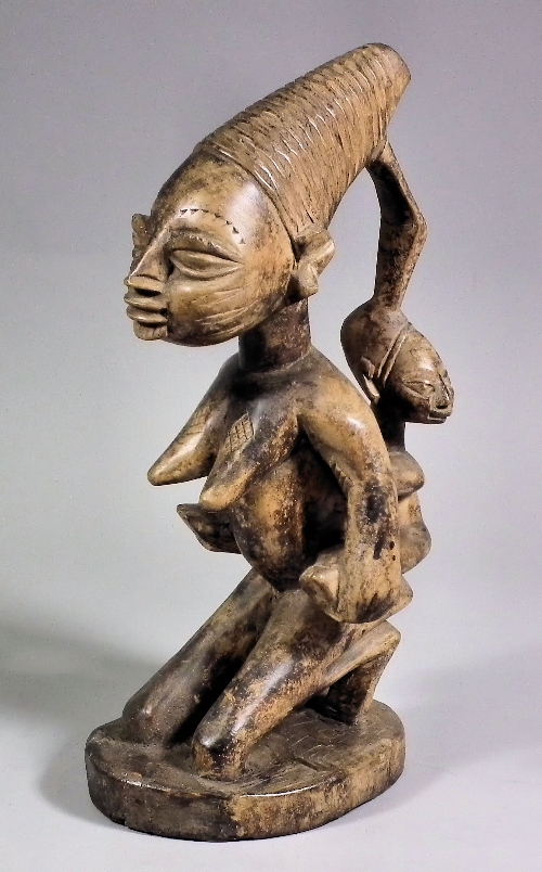 A Yoruba Maternity Fetish Figure