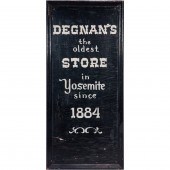 A YOSEMITE BROAD SIGN CIRCA 19