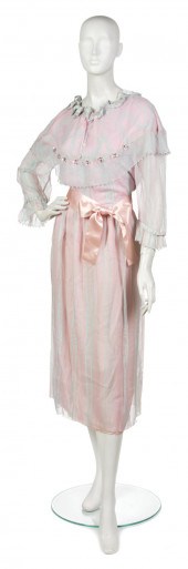 A Zandra Rhodes Pale Pink and
