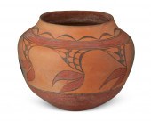 A ZIA PUEBLO POLYCHROME POTTER