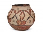 A ZIA PUEBLO POLYCHROME POTTER