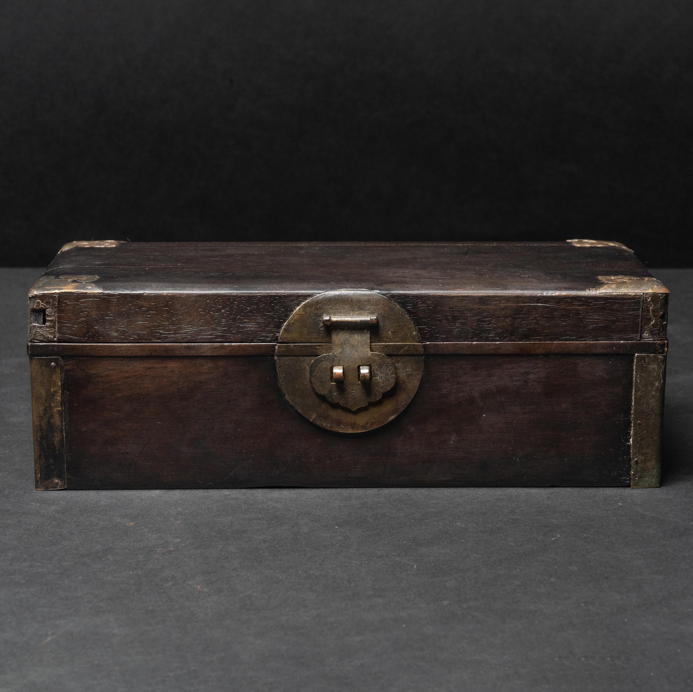 A Zitan Scholar's Writing Box, 19th
