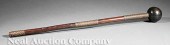 A Zulu Carved Wood Knobkerrie
