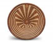 A ZULU "ISIQUABETHO" COILED BA