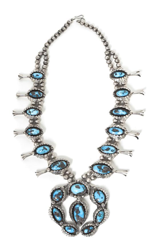 A Zuni Sterling Silver and