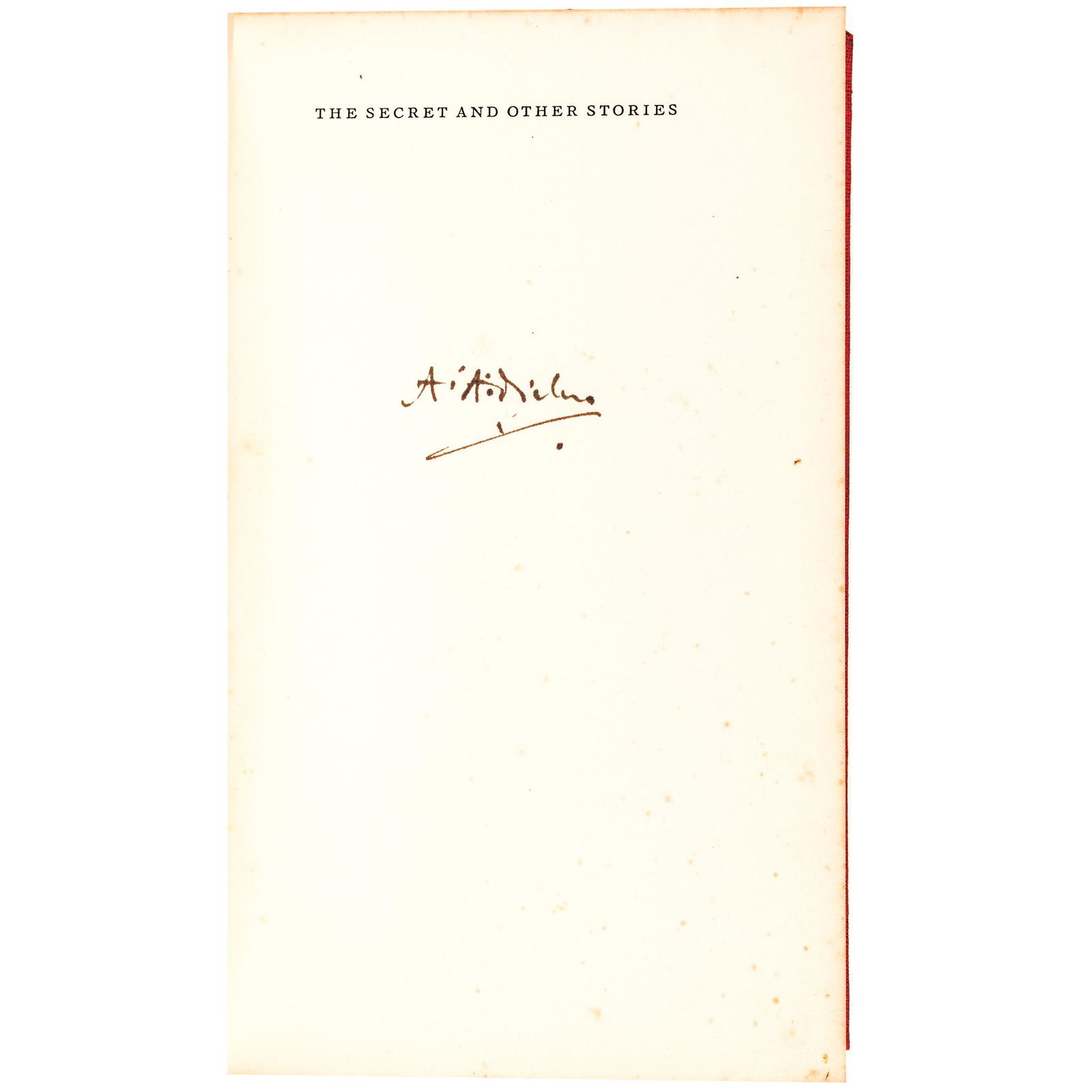 A.A. MILNE SIGNED LIMITED EDITION