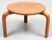 AALTO MANNER TEAK SIDE TABLE A