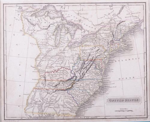 AARON ARROWSMITH U.S. MAP