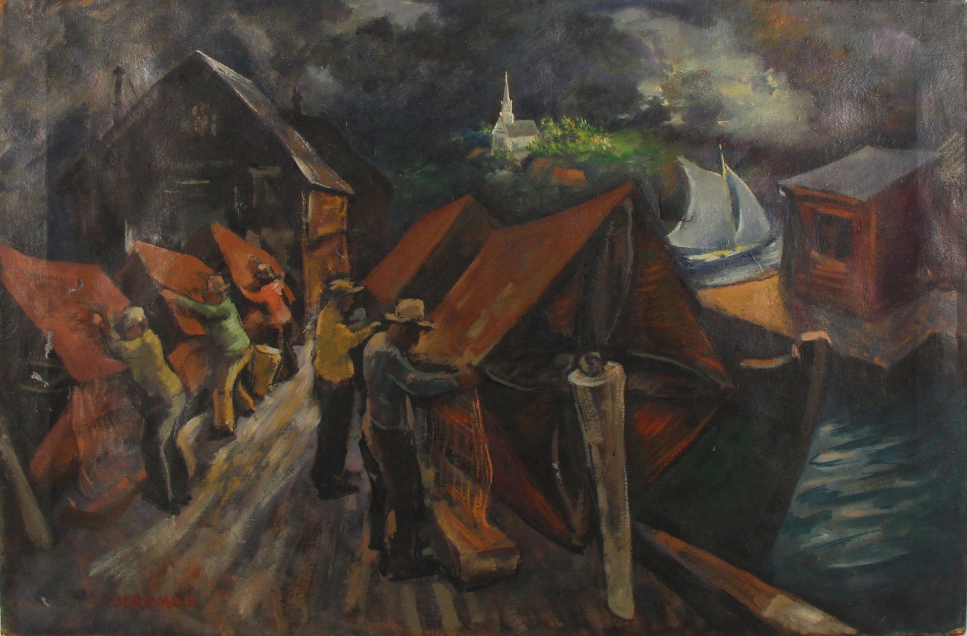 AARON BERKMAN (AMERICAN,
