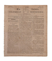 AARON BURR, NEWSPAPER ACCT ON