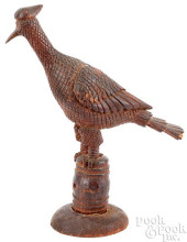 AARON MOUNTZ, CARVED BIRD<br>A