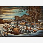 AARON PYLE "WINTER" 1965 TEMPE